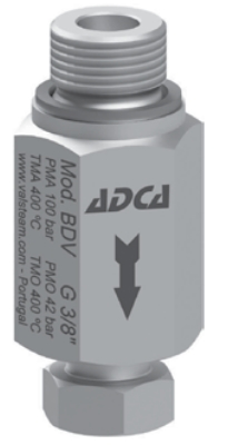 adca BDV DN3/8” Клапаны / вентили