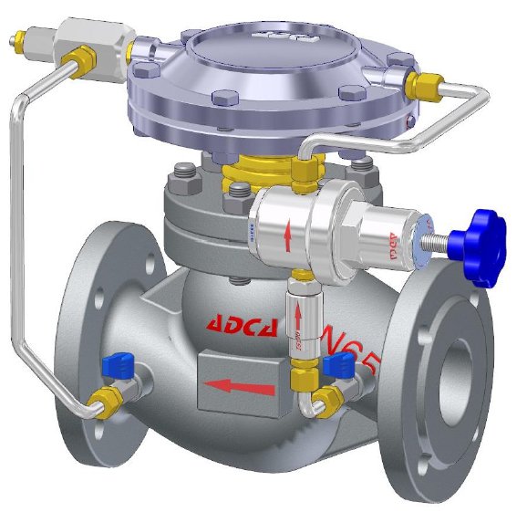 Клапан редукционный мембранный ADCA RP6DI DN40 PN16 Клапаны / вентили